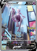 Mewtwo V (Full Art) - 072/078 - Ultra Rare | Pokemon Go