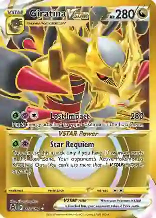 Giratina VSTAR - 212/196 - Secret Rare | SWSH - Lost Origin