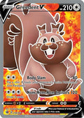 Greedent V - 256/264 - Full Art Ultra Rare | SWSH - Fusion Strike