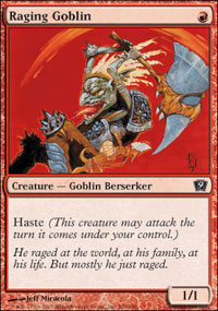 Raging Goblin - Foil | 9th Edition