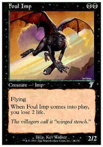 Foul Imp - Foil | 7th Edition
