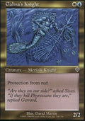 Galina's Knight - Foil | Invasion