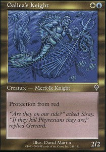 Galina's Knight - Foil | Invasion