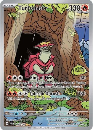 Turtonator - 146/142 - Illustration Rare | SV - Stellar Crown