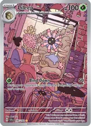 Lileep - 145/142 - Illustration Rare | SV - Stellar Crown