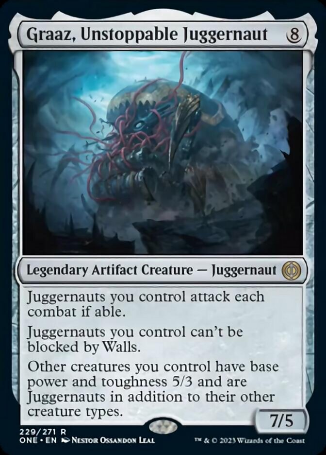 Graaz, Unstoppable Juggernaut - Foil | Phyrexia: All Will Be One
