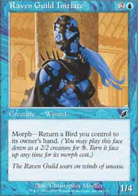 Raven Guild Initiate - Foil | Scourge