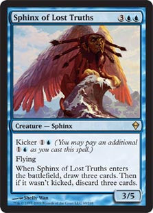 Sphinx of Lost Truths | Zendikar