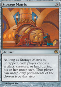 Storage Matrix - Foil | 9th Edition