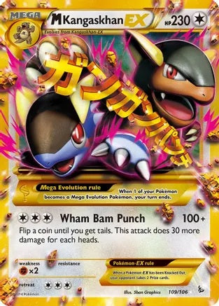 Mega Kangaskhan EX - 109/106 - Secret Rare | XY - Flashfire