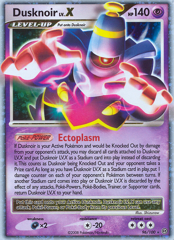 Dusknoir LV.X - 96/100 - Rare Holo | Stormfront
