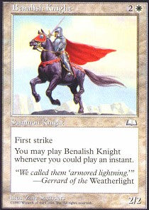 Benalish Knight | Weatherlight