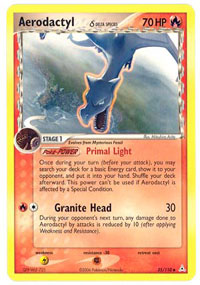 Aerodactyl - 35/110 - Uncommon | EX Holon Phantoms