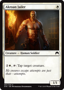 Akroan Jailer | Magic Origins