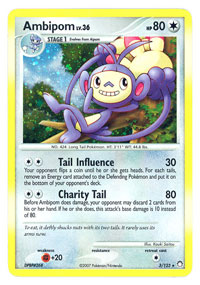 Ambipom - 3/123 - Holo Rare | Mysterious Treasures