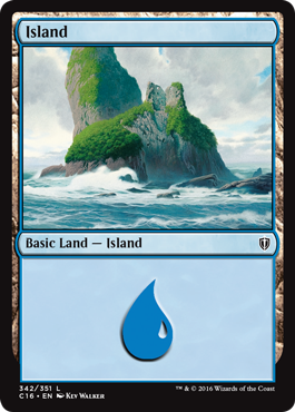 Island (342) | Commander 2016