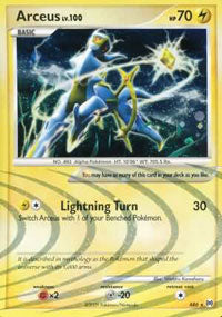 Arceus - AR6/9 - Holo Rare | Arceus