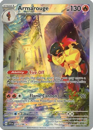 Armarouge - 203/198 - Illustration Rare | SV - Base Set