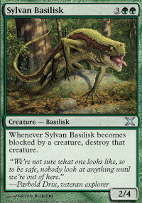 Sylvan Basilisk - Foil | 10th Edition