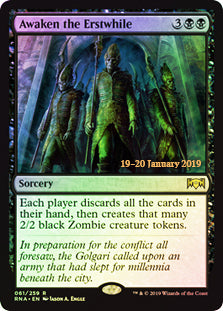 Awaken The Erstwhile - Foil Prerelease Promo | Prere Promos