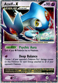Azelf LV.X - 140/146 - Rare Holo | Legends Awakened
