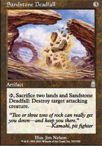Sandstone Deadfall - Foil | Odyssey