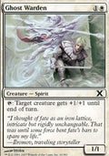 Ghost Warden - Foil | 10th Edition