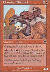 Charging Slateback | Onslaught