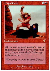Impatience - Foil | 7th Edition