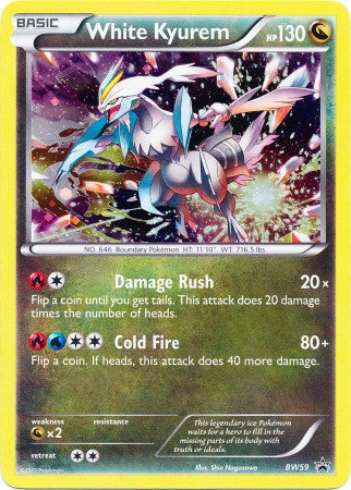 White Kyurem - BW59 - Promotional | BW Black Star Promos