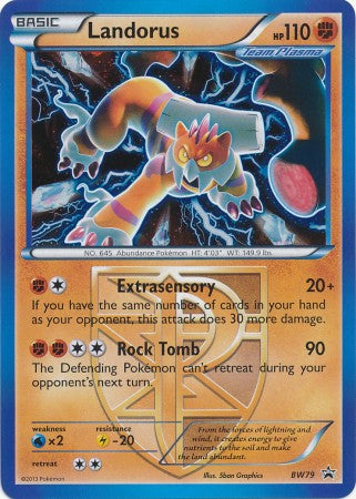 Landorus - BW79 - Promotional | BW Black Star Promos