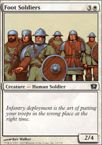 Foot Soldiers - Foil | 9th Edition