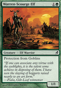 Warren-Scourge Elf - Foil | Lorwyn