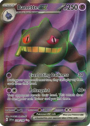 Banette ex - 229/198 - Ultra Rare | SV - Base Set