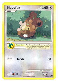 Bidoof - 73/123 - Common | Mysterious Treasures