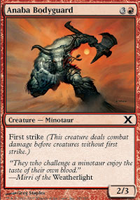 Anaba Bodyguard | 10th Edition