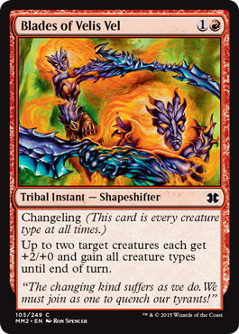 Blades of Velis Vel - Foil | Modern Masters 2015