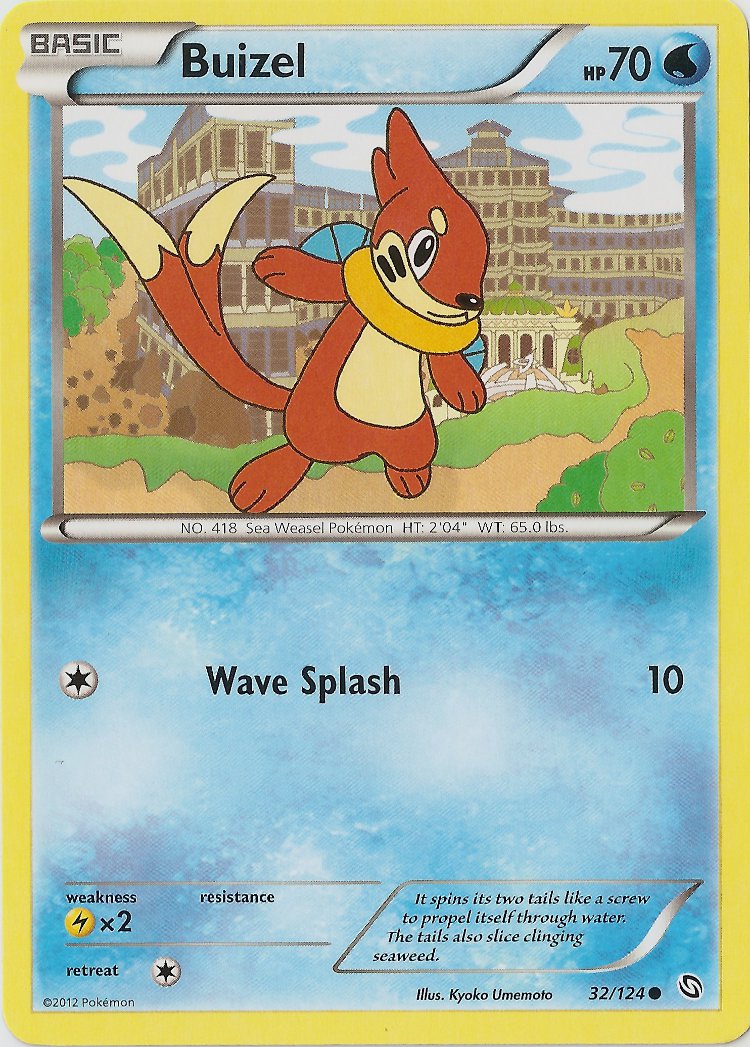 Buizel - 32/124 - Common | BW - Dragons Exalted