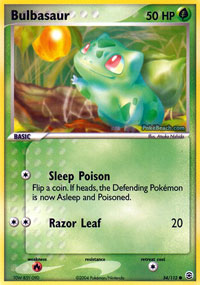 Bulbasaur - 54/112 - Common | EX FireRed & LeafGreen