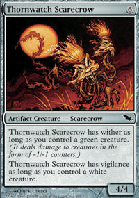 Thornwatch Scarecrow - Foil | Shadowmoor