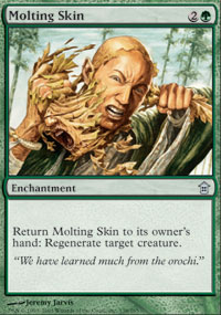 Molting Skin - Foil | Saviors of Kamigawa