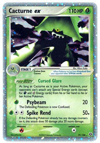 Cacturne-EX - 91/106 - Rare Holo EX | EX Emerald