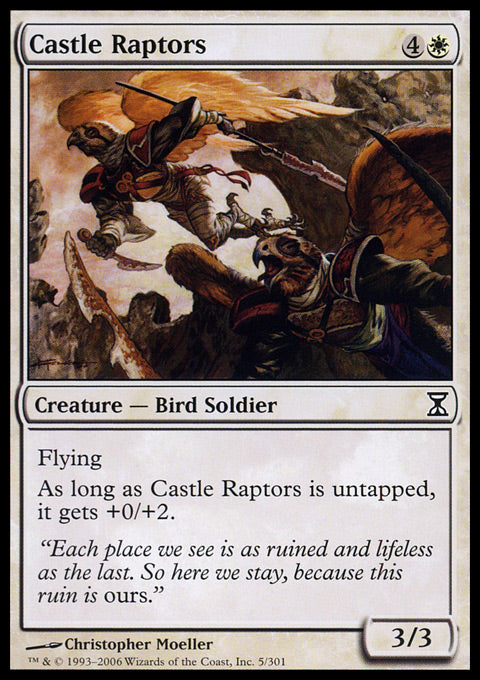 Castle Raptors | Time Spiral