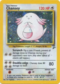 Chansey - 3/130 - Holo Rare - Unlimited Edition | Base Set 2