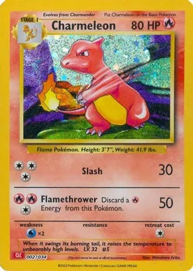 Charmeleon - 002/034 | Trading Card Game Classic