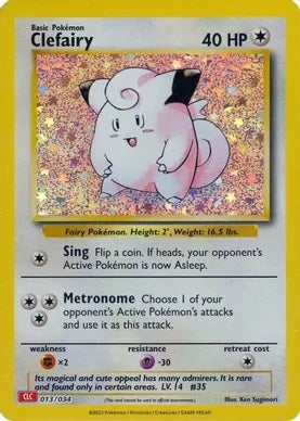 Clefairy - 013/034 | Trading Card Game Classic
