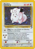 Clefairy - 6/130 - Holo Rare - Unlimited Edition | Base Set 2