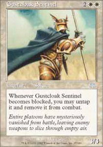 Gustcloak Sentinel - Foil | Onslaught