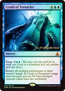 Crush of Tentacles - Foil - Prerelease Promo | Pre-Release Promos