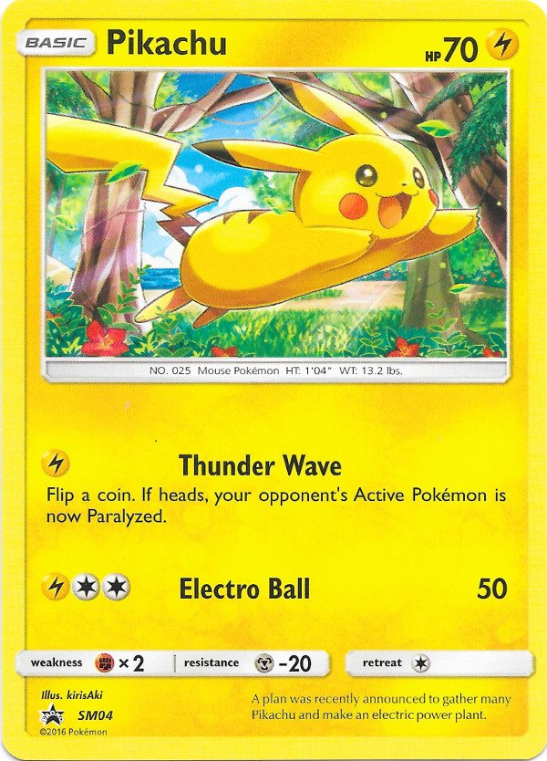 Pikachu - SM04 - Target Promo | SM Black Star Promos